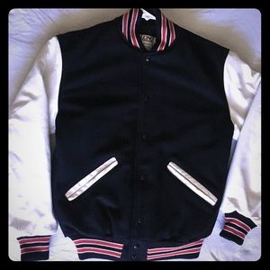 Brand new DeLong letterman jacket.